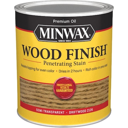 Minwax Wood Finish Penetrating Stain, Driftwood, 1 Qt. 70011444